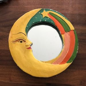 Hippie moon mirror